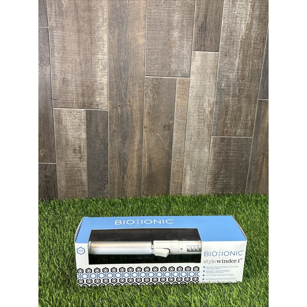 Bio Ionic‎ StyleWinder 1" Rotating Curling Iron Open Box NEW NanoIonic